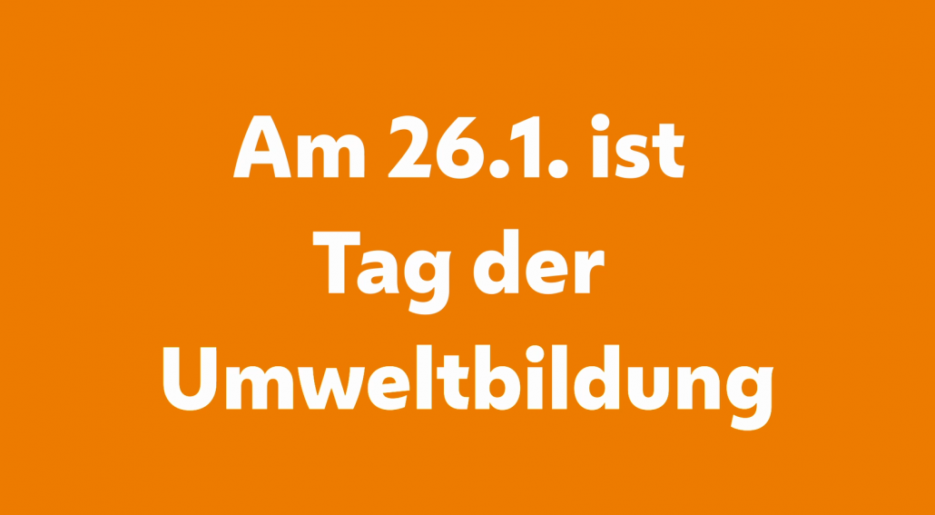 Tag der Umweltbildung